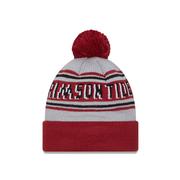 Alabama New Era Wordmark Knit Pom Beanie